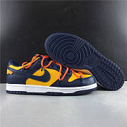 Nike Dunk Low Off-White University Gold Midnight Navy CT0856-700 - 4