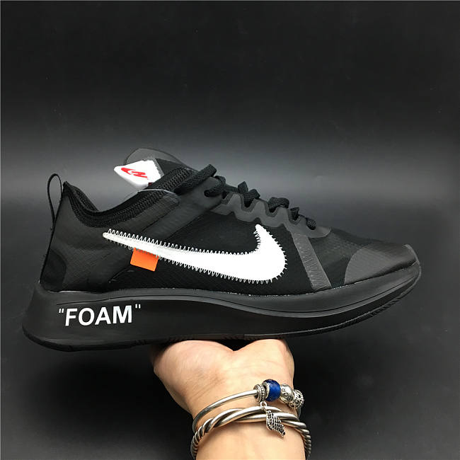 Nike Zoom Fly Off-White Black Silver AJ4588-001 - 1