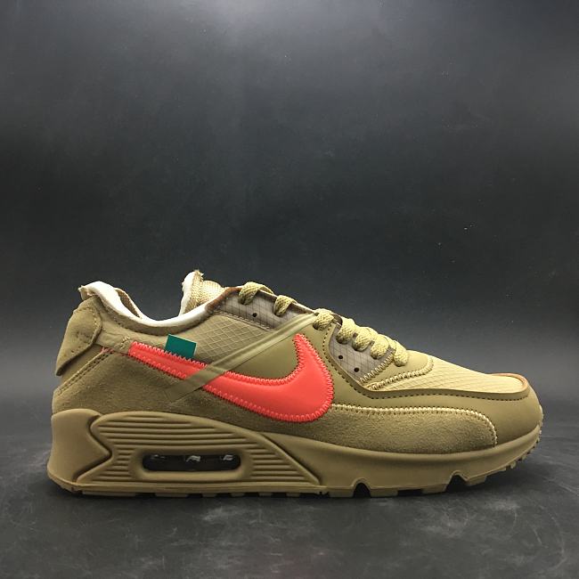 Nike Air Max 90 OFF-WHITE Desert Ore AA7293-200 - 1