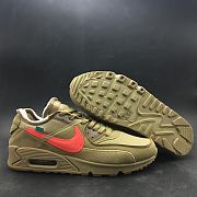 Nike Air Max 90 OFF-WHITE Desert Ore AA7293-200 - 2