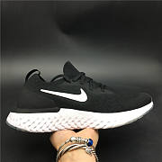 Nike Epic React Flyknit Black and White AQ0067-001  - 1