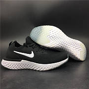 Nike Epic React Flyknit Black and White AQ0067-001  - 5