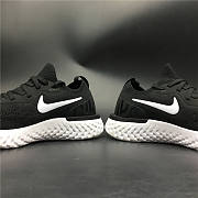 Nike Epic React Flyknit Black and White AQ0067-001  - 4