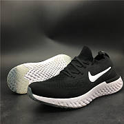 Nike Epic React Flyknit Black and White AQ0067-001  - 2