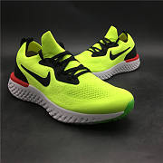 Nike Epic React Flyknit Fluorescent Green AQ0067-103  - 4