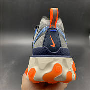 Nike React Element 87 Thunder Blue/Total Orange AQ1090-004 - 6