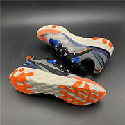 Nike React Element 87 Thunder Blue/Total Orange AQ1090-004 - 3