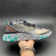 Nike React Element 87 Black Neptune Green AQ1090-005 - 1