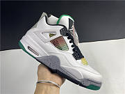 Air Jordan 4 Retro Lucid Green Rasta (W) AQ9129-100 - 2