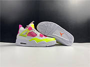 Air Jordan 4 Retro White Lemon Pink (GS) CV7808-100 - 6