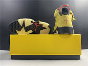 Travis Scott x Air Jordan 6 Yellow Pocket CN1084-300 - 5