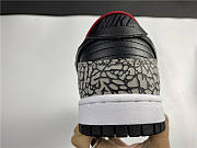 Nike Dunk SB Low Supreme Black Cement (2002) 304292-131 - 4