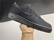 Stussy x Nike Air Force 1 Low “Black” CZ9084-001  - 1