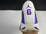 Air Jordan 14 “Doernbecher” White Court Purple AJ14-950696 - 5