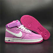 Nike Air Force 1 High White Fusafl Viola 653998-501 - 1