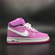 Nike Air Force 1 High White Fusafl Viola 653998-501 - 6