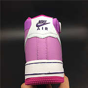 Nike Air Force 1 High White Fusafl Viola 653998-501 - 5