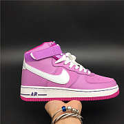 Nike Air Force 1 High White Fusafl Viola 653998-501 - 4