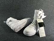 Nike Air Force 1 Boots Triple White Pure 903270-100 - 2