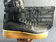 Nike Air Force 1 High-Top Boots Black Gum Light 859202-009 - 4