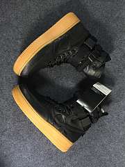 Nike Air Force 1 High-Top Boots Black Gum Light 859202-009 - 2