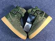 Nike Air Force Boots BlackGum Olive Green Brown 859202-339 - 2