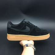 Nike Air Force 1 Black Suede AA1117-001 - 5