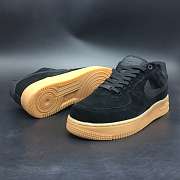 Nike Air Force 1 Black Suede AA1117-001 - 3