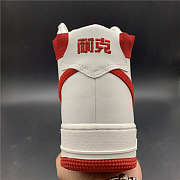 Nike Air Force 1 White University Red 743546-100 - 4