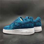 Nike Air Force 1 Low Premium Green Silk Fabric AT4144-300 - 3