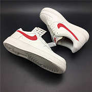 Nike Air Force 1 Low White and Red 315122-126 - 2