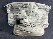 Air Force 1 Special High-top Boots Beige Golden - 1