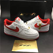 Nike Air Force 1 Low Retro CT16 White University Red AQ5107-100 - 3