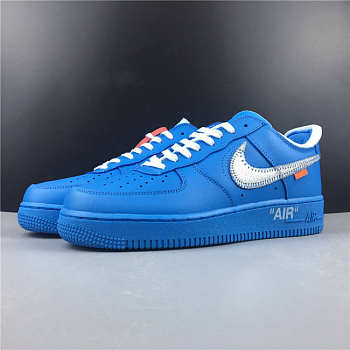 Nike Air Force 1 x Off-White Carolina Blue Silver CI1173-400