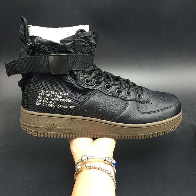 Nike Special Field Air Force 1 Mid China Black 917753-002 - 1