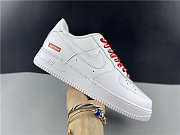 The Supreme x Nike Air Force 1 Low “Box Logo White” CU9225-100 - 1