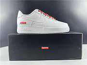 The Supreme x Nike Air Force 1 Low “Box Logo White” CU9225-100 - 2