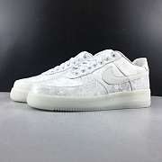 Silk CLOT x Nike Air Force 1 Pure White Edison AO9286-100  - 1