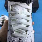 Nike Air Force 1 Mid Utility White Black 804609-103 - 6