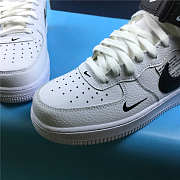 Nike Air Force 1 Mid Utility White Black 804609-103 - 4