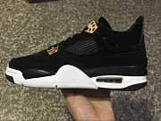 AIR JORDAN 4 Black Gold Buckle 408452-032 - 1