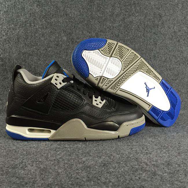 Air Jordan 4 Black Game Royal 408452-006 - 1