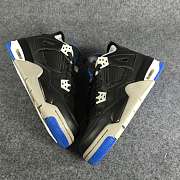 Air Jordan 4 Black Game Royal 408452-006 - 6