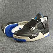 Air Jordan 4 Black Game Royal 408452-006 - 2