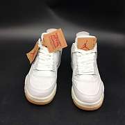 Air Jordan 4 Pure White Levi's AO2571-100 - 3