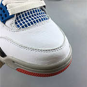 Air Jordan 4 White Gray Blue Red CL1184-146 - 6