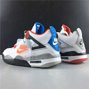 Air Jordan 4 White Gray Blue Red CL1184-146 - 2