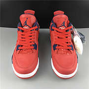 Air Jordan 4 World Cup League Big Red CL1184-617 - 5