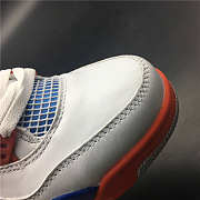 Air Jordan 4 Retro White Blue and Orange 308497-171 - 6