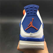 Air Jordan 4 Retro White Blue and Orange 308497-171 - 4